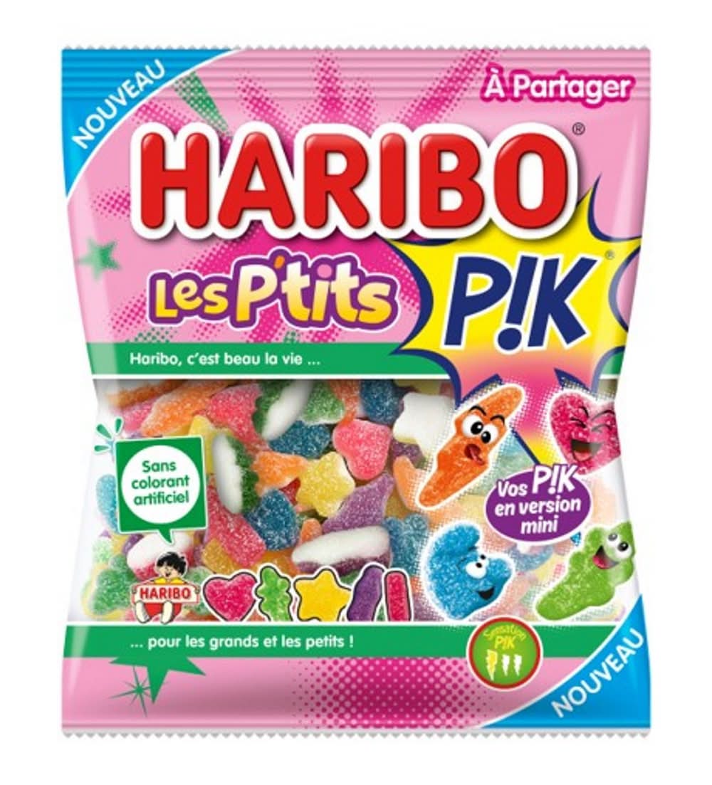 Haribo - Bonbons les p'tits pik (180g)