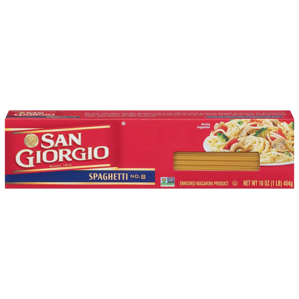 San Giorgio No. 8 Spaghetti (1 lbs)