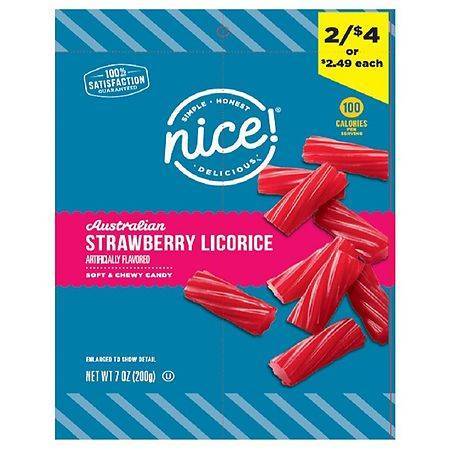 Nice! Strawberry Licorice Strawberry