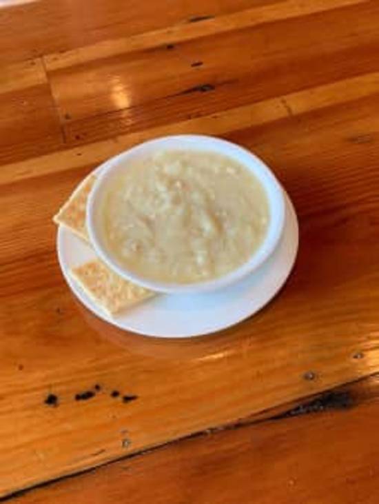 HOMEMADE CHICKEN-LEMON RICE SOUP CUP (AVGOLEMONO)