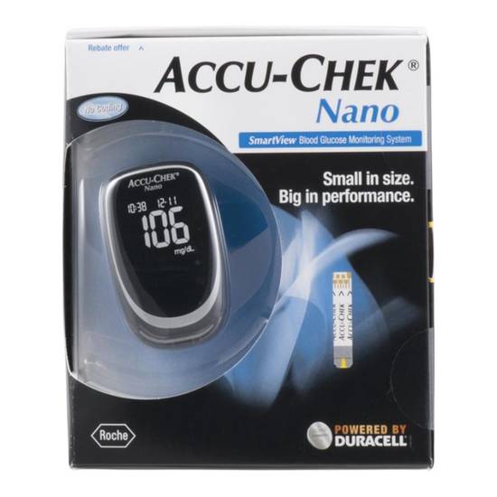 Accu-Chek Nano Smartview Blood Glucose Monitoring System