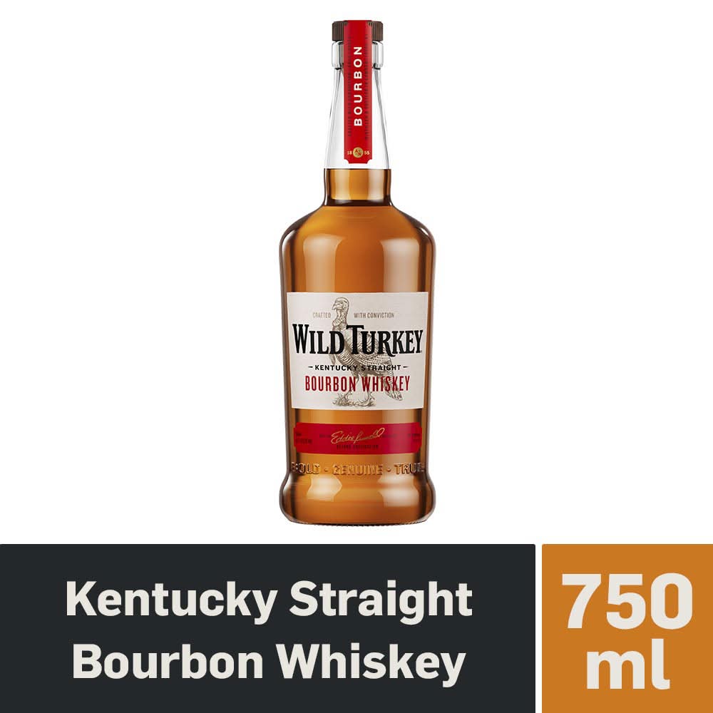 Wild Turkey Kentucky Straight Bourbon Whiskey (750 ml)