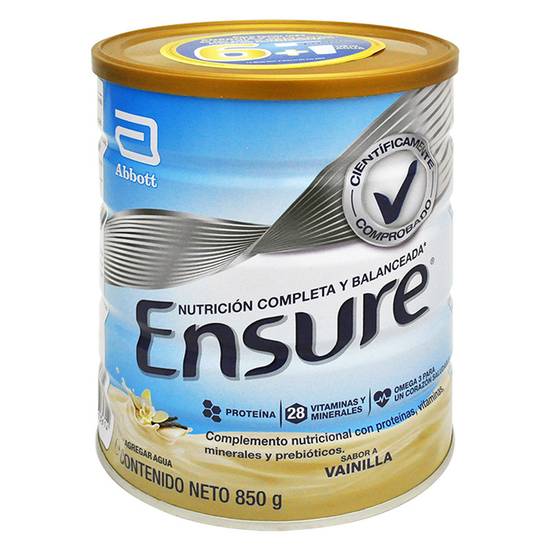 ENSURE POLVO VAINILL LATA*850G