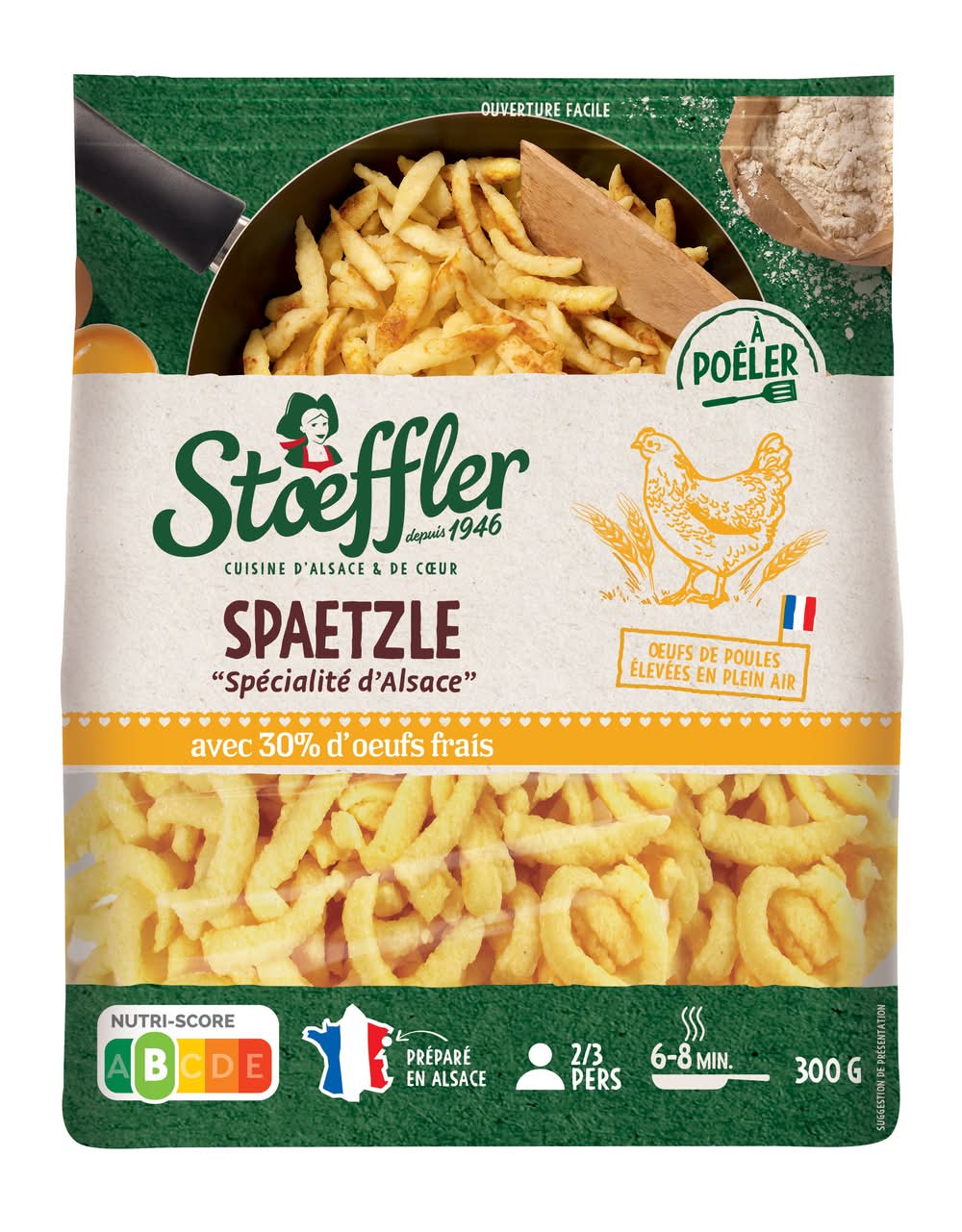 Stoeffler - Spaetzle aux œufs frais (300g)