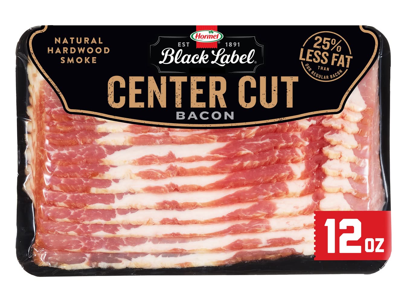 Hormel Black Label Center Cut Bacon (12 oz)