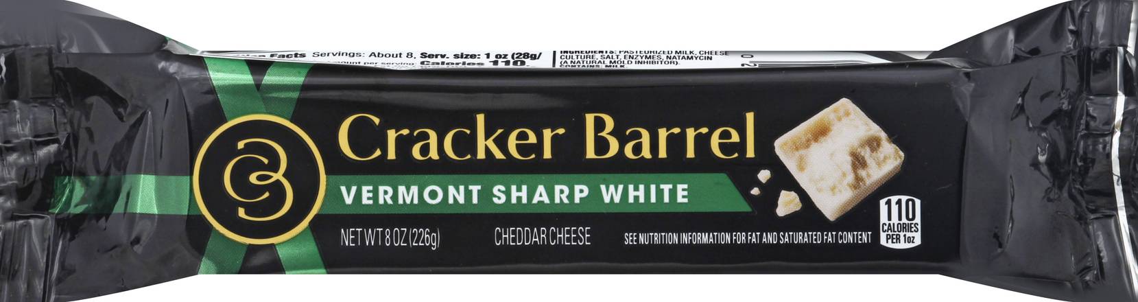 Cracker Barrel Vermont Sharp White Cheddar Cheese
