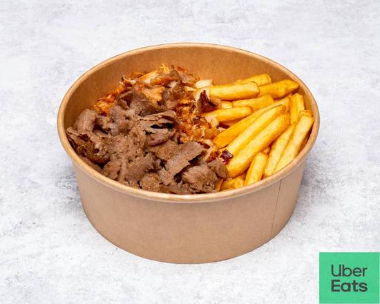 Kebab Box Samo Mięso (Duży)
