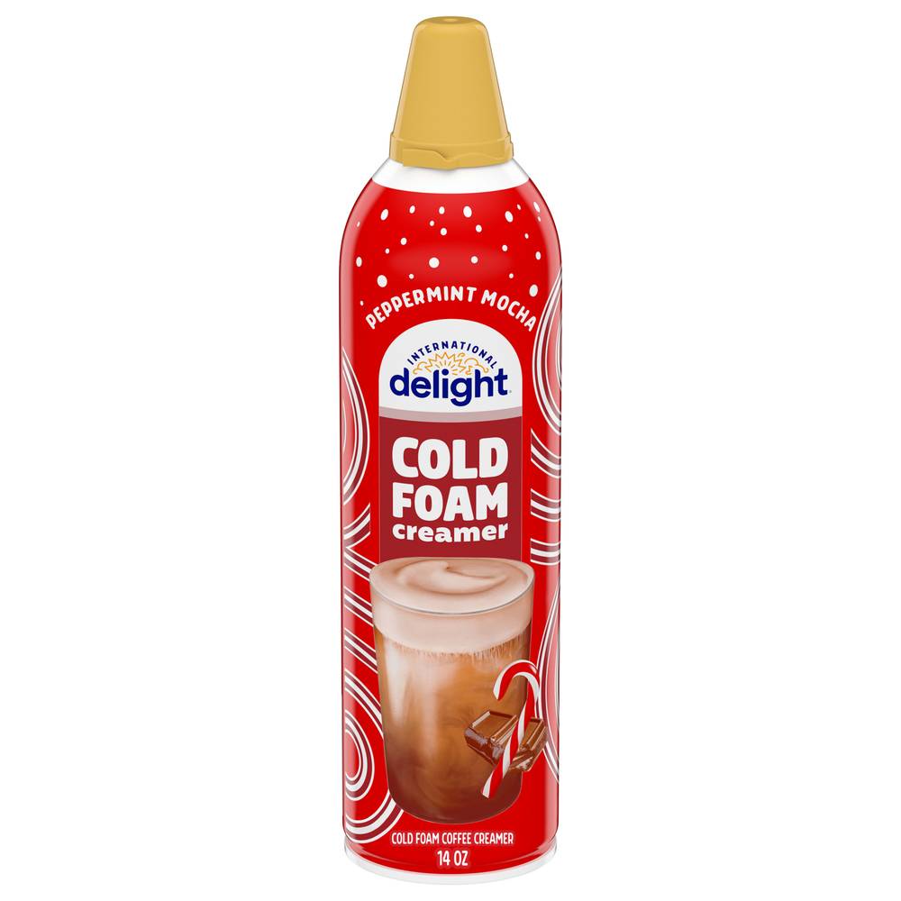 International Delight Cold Foam Coffee Creamer, Peppermint Mocha (14 oz)