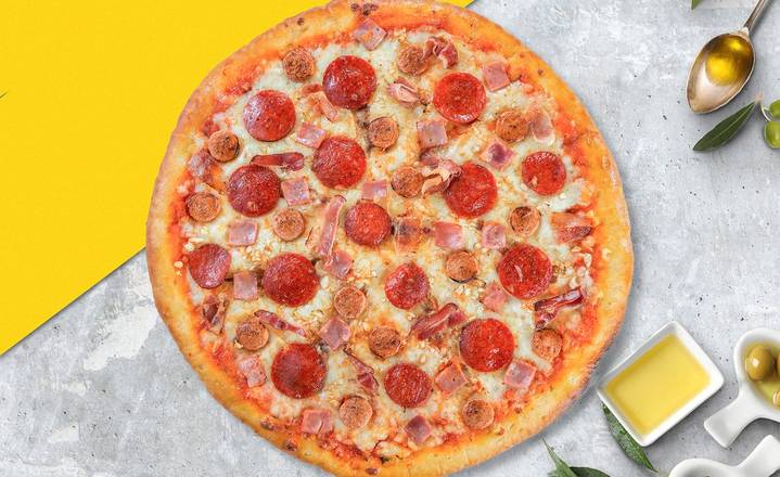 Meat Mania Marvel Pizza
