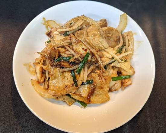 豚キムチ炒め Pork Kimchi Stir-Fry