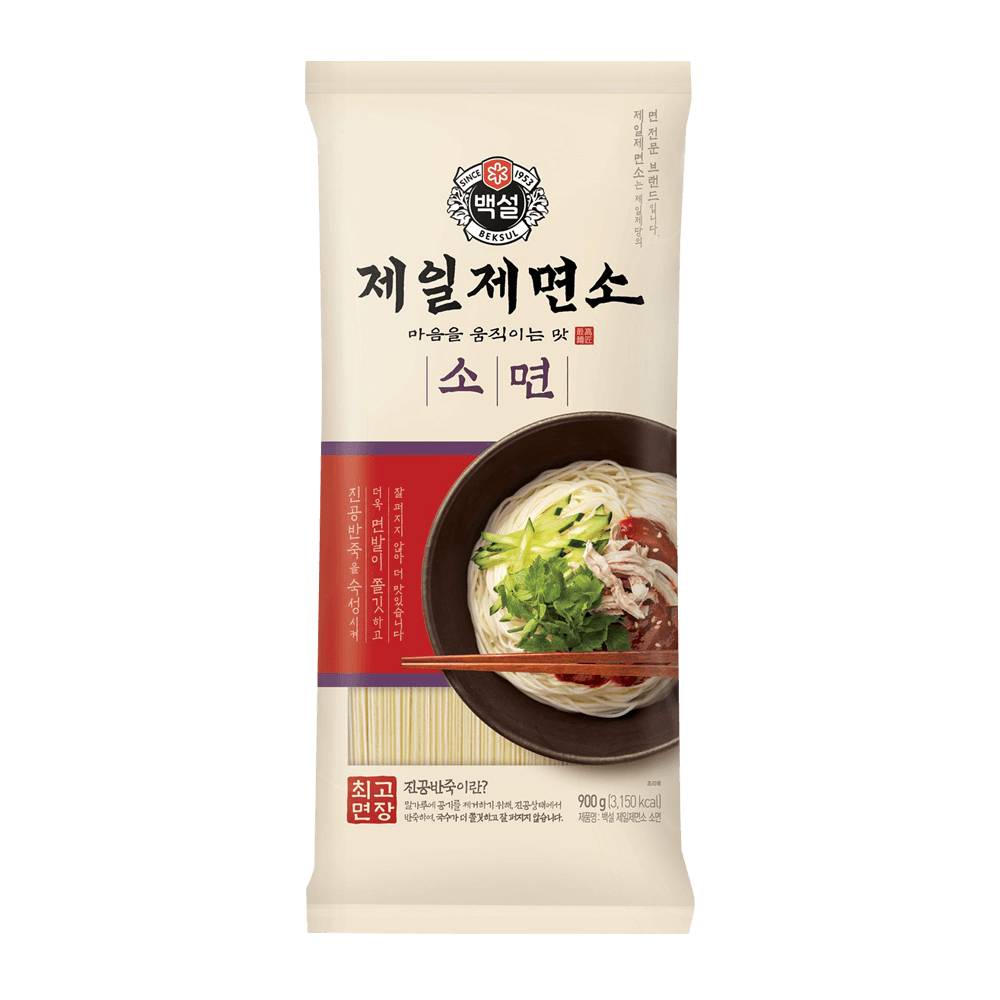 Beksul Cheil Somen Medium Round Noodles (1.98 lbs)