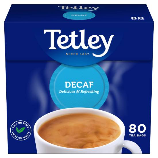 Tetley Decaf Tea Bags X80