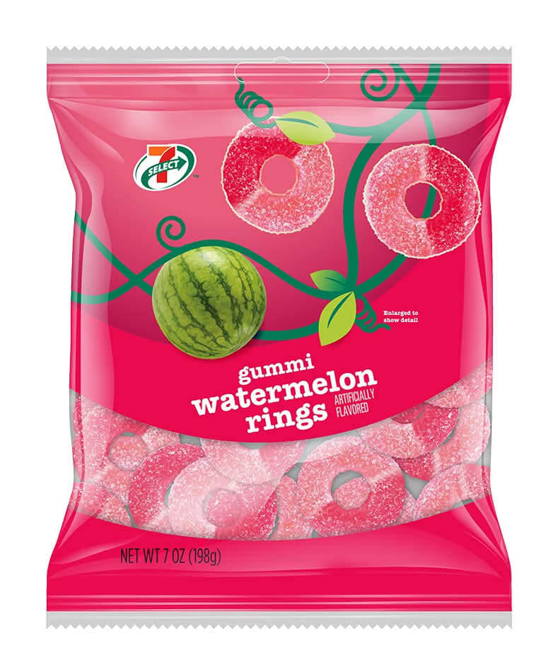 7-Select Rings, Watermelon (7 oz)