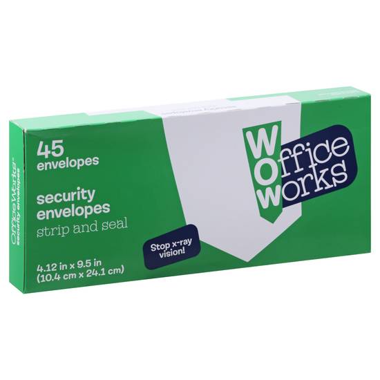 Officeworks Strip and Seal Security Envelopes