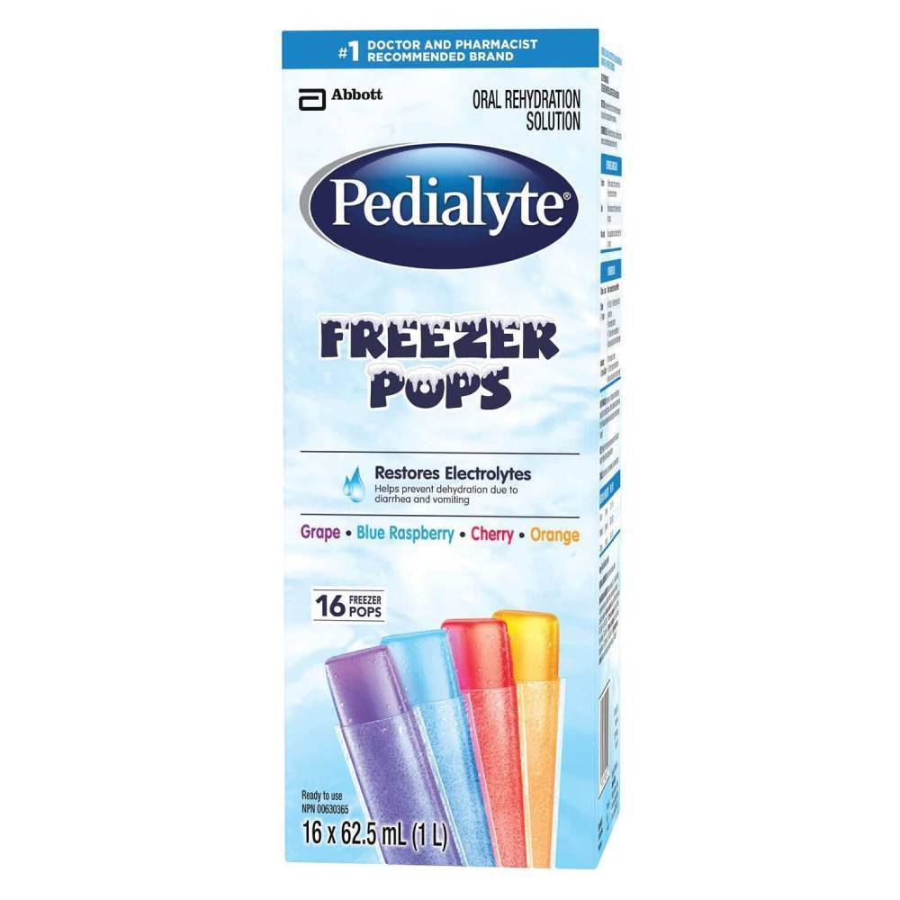 Pedialyte Electrolyte Popsicles (16 units)
