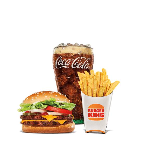 Double Whopper Jr. with Cheese Meal