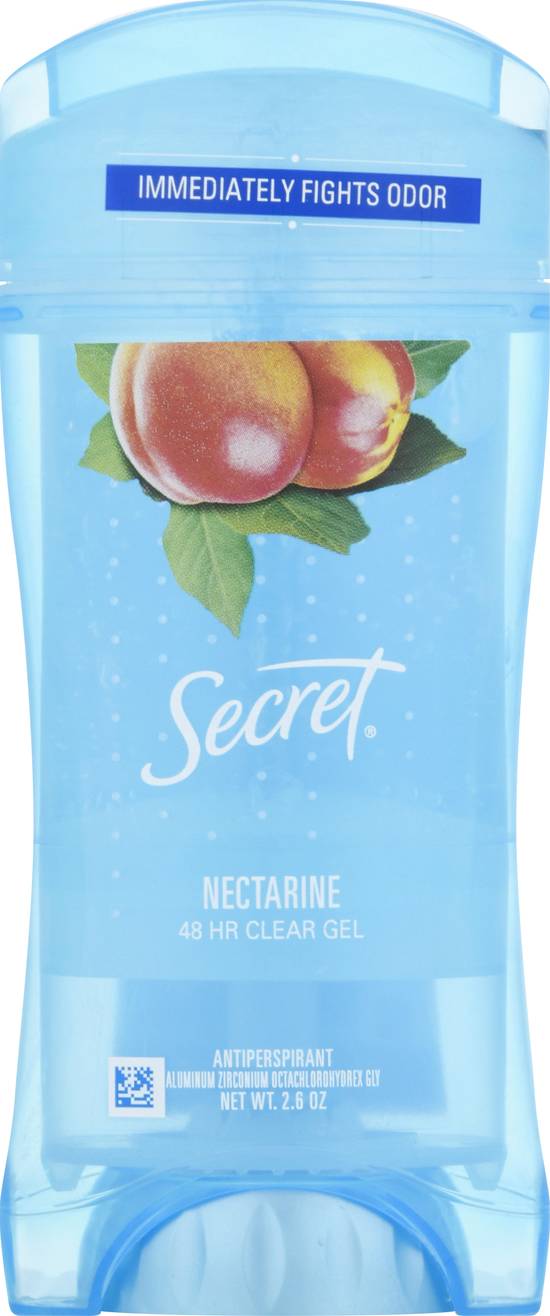 Secret Nectarine 48hr Clear Gel Antiperspirant Deodorant (2.6 oz)