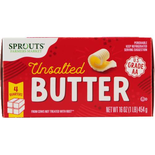 Sprouts Unsalted Butter