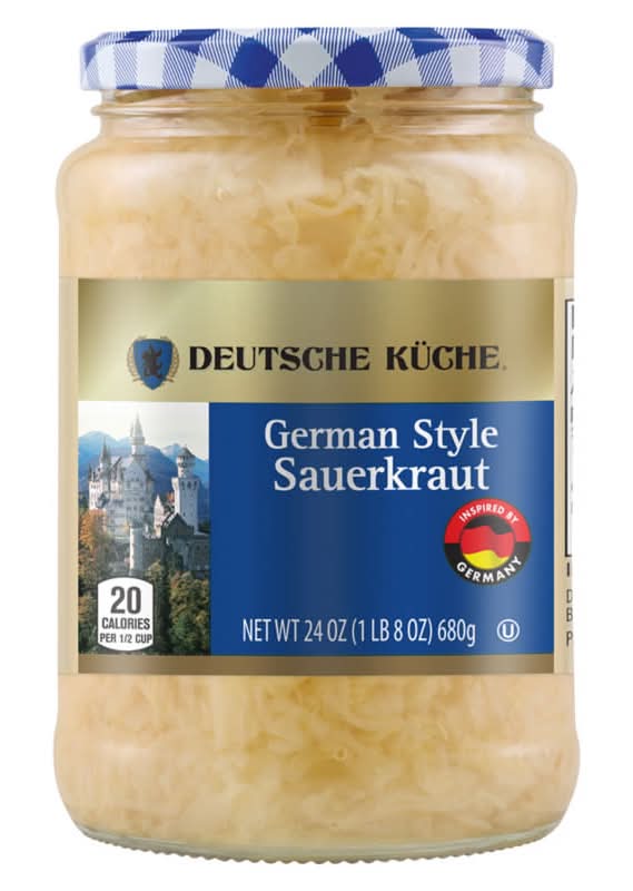 Deutsche Küche German Style Sauerkraut (24 oz)