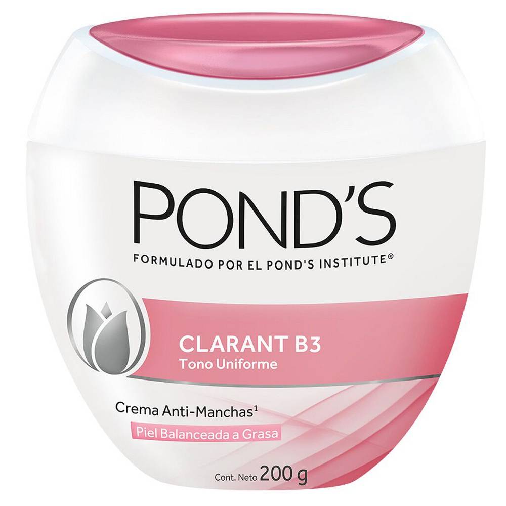 Pond's crema aclaradora clarant b3 (tarro 200 g)