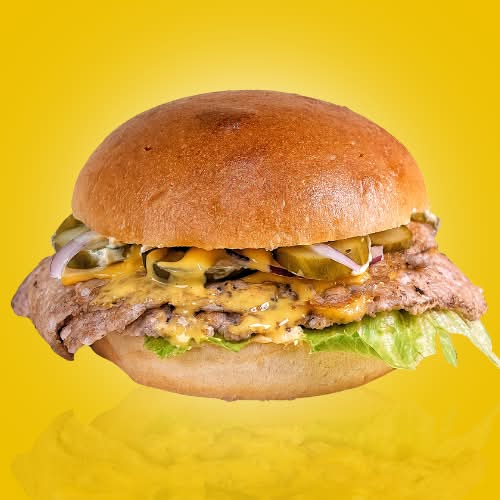 Le triple Cluck burger "smash poulet "🍗🍗🍗