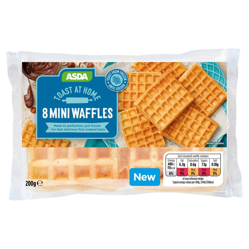 ASDA Toast At Home Mini Waffles (200g)