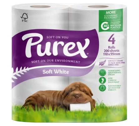 PurexToilet Paper 2ply 4pk