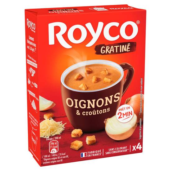 Royco - Gratiné oignons et croûtons