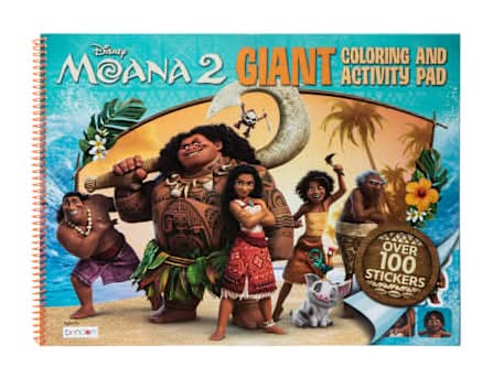 Disney Moana 2 Giant Coloring & Activity Pad