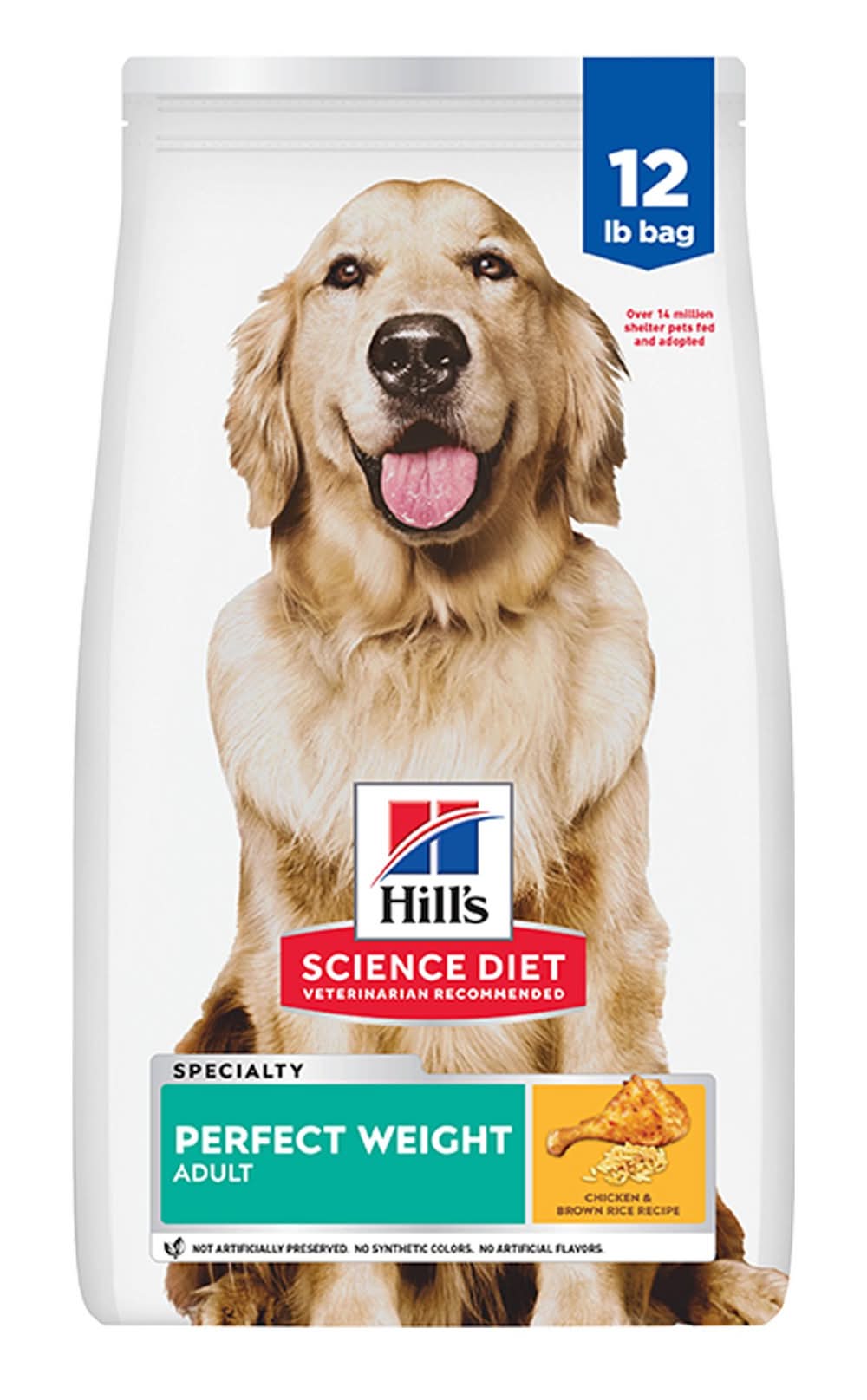 Hill's Science Diet Perfect Weight Adult Dry Dog Food - Chicken (Flavor: Chicken, Size: 12 Lb)