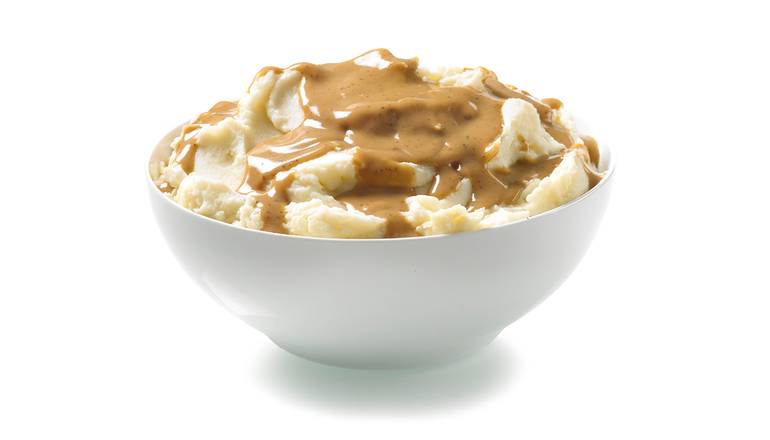 Mashed Potatoes with Gravy