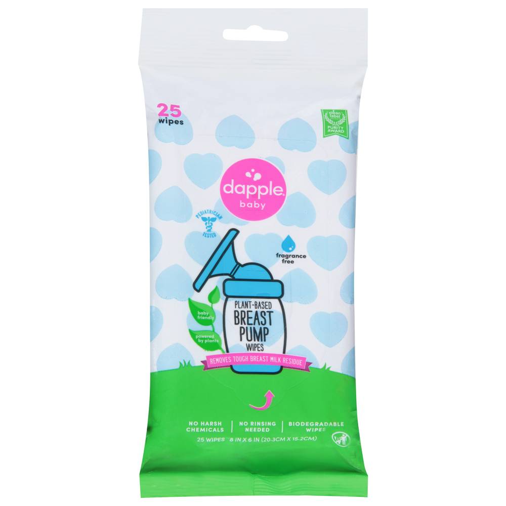 Dapple Baby Plant-Based Breast Pump Wipes