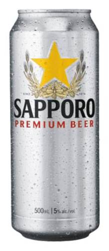 Sapporo Premium Beer 500mL