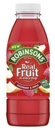 Robinsons Ready to Drink Raspberry & Apple Juice Drink 500ml