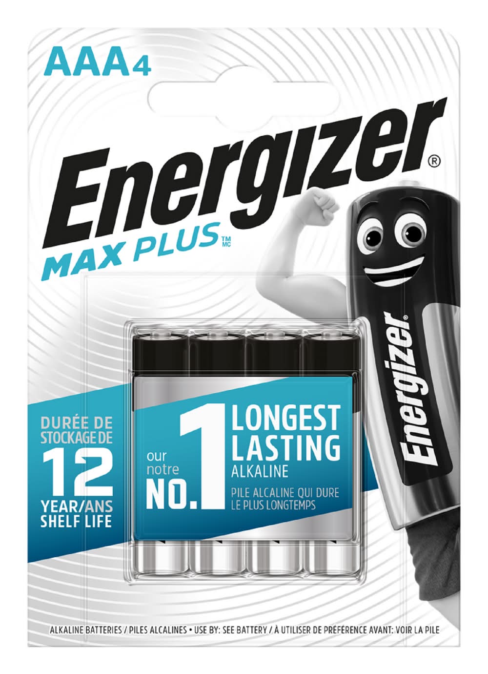 Energizer - Max plus piles alcalines aaa lr3 durée (48g)