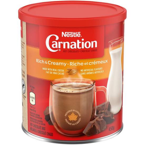 Carnation riche et crmeux (450 g) - rich & creamy hot chocolate (450 g)