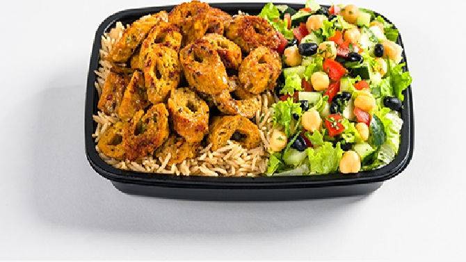Kofta Kebab Over Rice