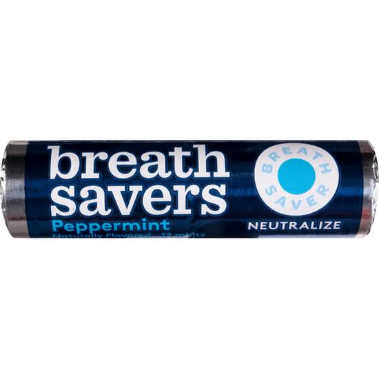Breath Savers Mints Peppermint Sugar Free 12 Mints