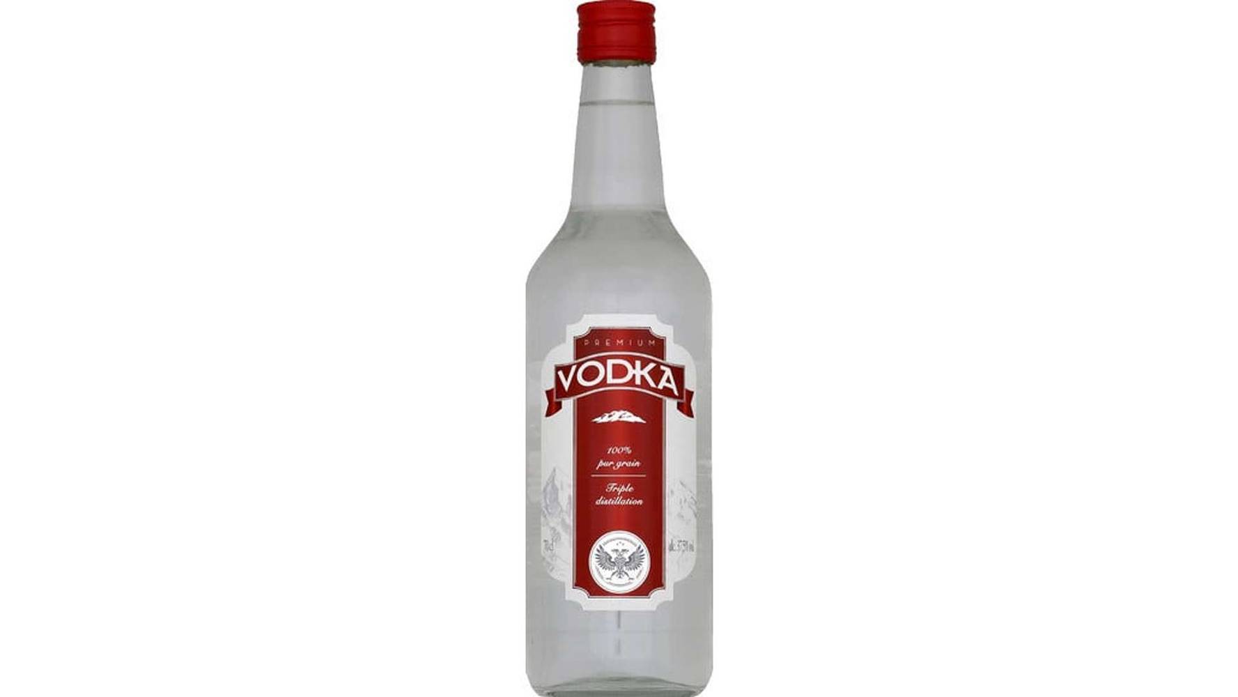 Monoprix Vodka 37,5% vol. La bouteille de 70 cl