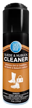 Shoe Gear Aerosol Spray Suede & Nubuck Cleaner Leather Care (6 oz)