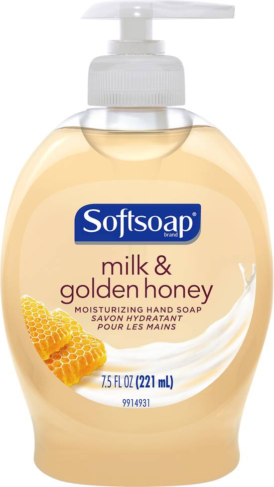 Softsoap Milk & Golden Honey Moisturizing Hand Soap