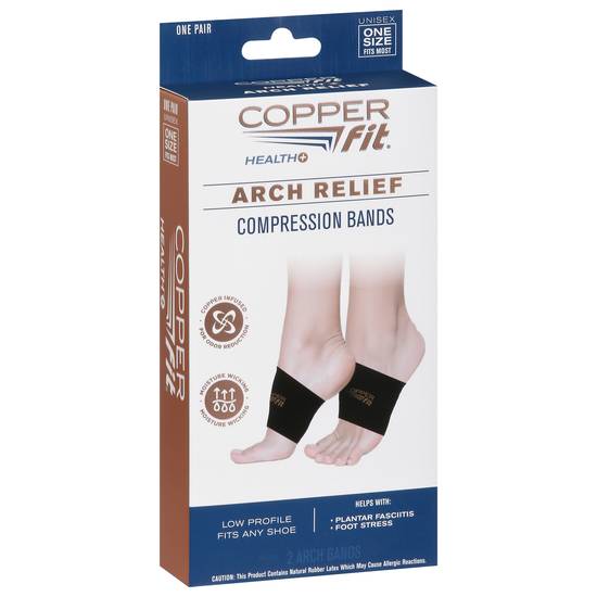 Copper Fit Arch Relief Compression Bands