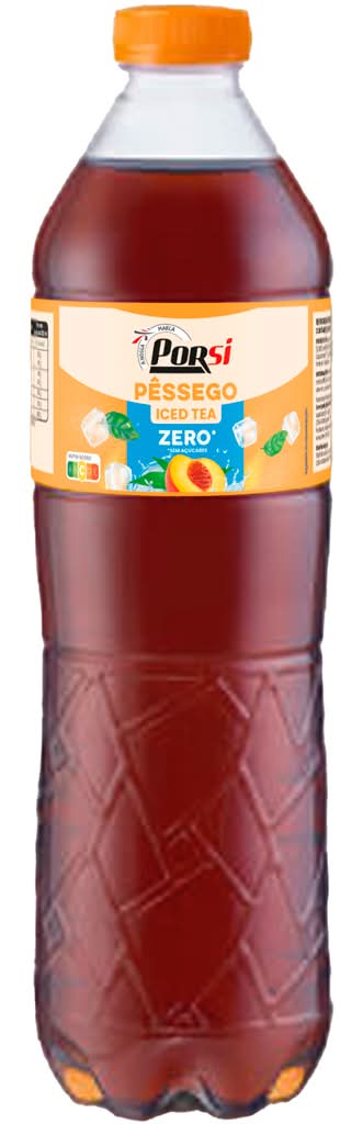 PorSi - Ice Tea Zero Pessego, 2L