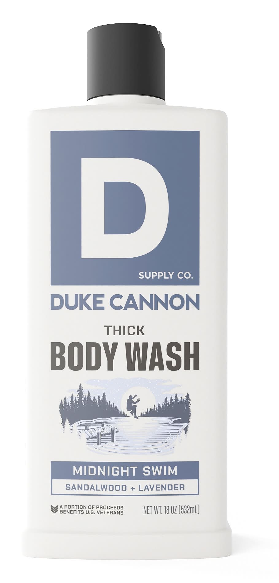 Duke Cannon Supply Co. THICK Body Wash - Midnight Swim 18oz