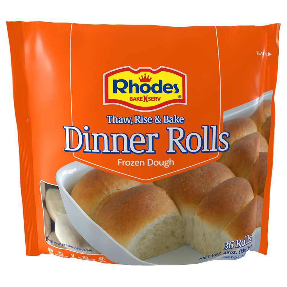 Rhodes Thaw Rise & Bake Yeast Dinner Roll (3 lbs, 36 ct)