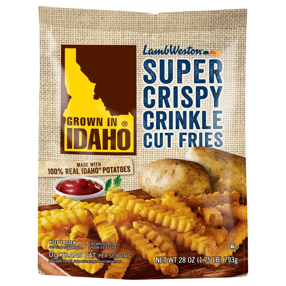 Lamb Weston Super Crispy Crinkle Cut Fries (1.75 lbs)