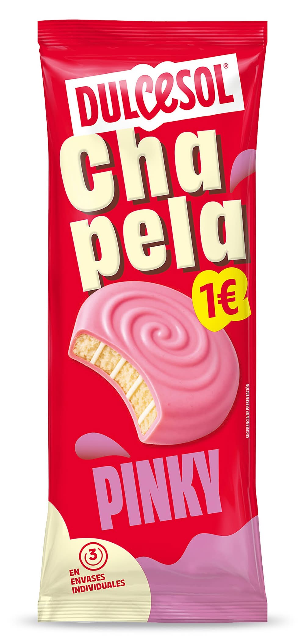 Chapelas Pinky Dulcesol Bolsa 126 G