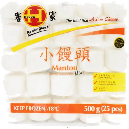 Man Tou Steamed Buns 25 Pcs 500g