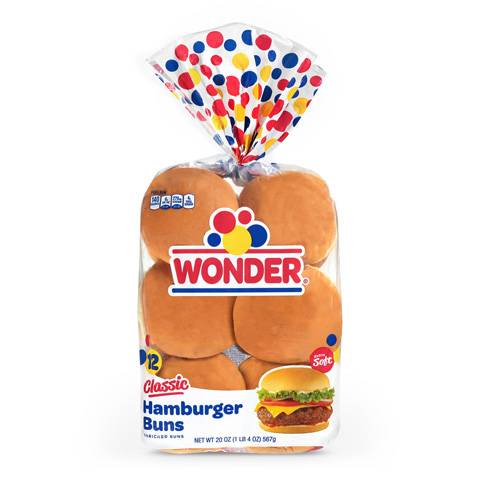 Wonder Hamburger Rolls
