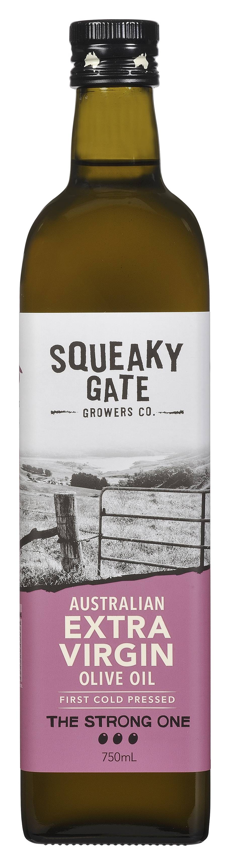 Squeaky Gate Australian Extra Virgin Olive Oil the Strong One (750mL)